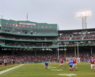 Fenway Park Hurling Match