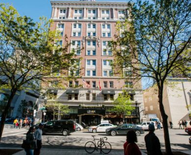 Lenox Hotel Exterior - Spring